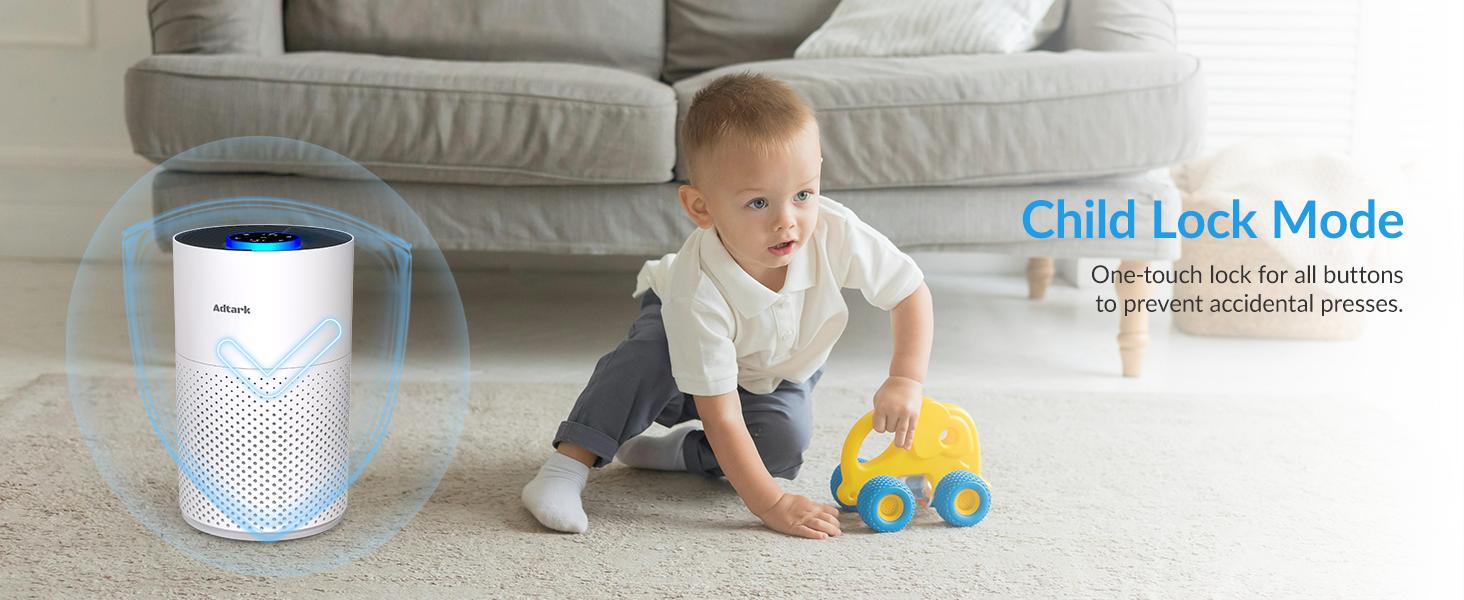 This home/bedroom air purifier features a true HEPA 3-in-1 filter, sleep mode, aromatherapy function, 3 light modes, and 3 timers. It is suitable for use in offices, dormitories, and hotels.