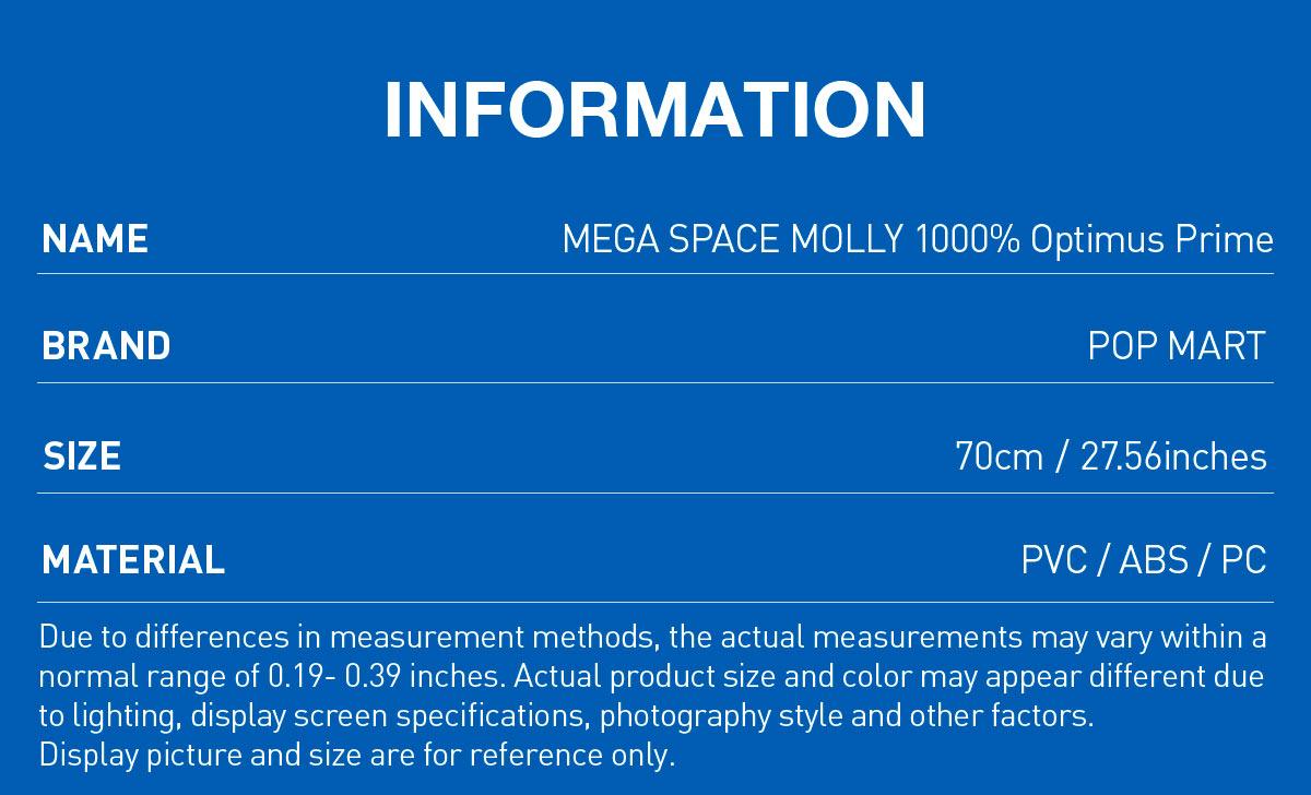MEGA SPACE MOLLY 1000% OPTIMUS PRIME