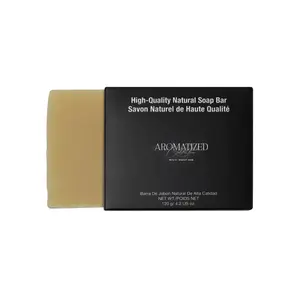 Aromatized Collection Natural Soap - Lavender & Rosemary, 4.2 oz, Chemical-Free, Sensitive Skin Friendly, Moisturizing, Versatile for Body, Face, Shaving, or Hand Soap
