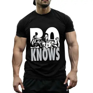 Ultra-Soft Breathable Moisture-Wicking Black Graphic Tee, Retro Sports Casual Crewneck T-Shirt for Fans, Vintage Player Silhouette Design Everyday Wear