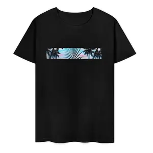 3D Printed Casual Short Sleeve T-Shirt  Beach Style Outdoor Seaside Wear S-3XL