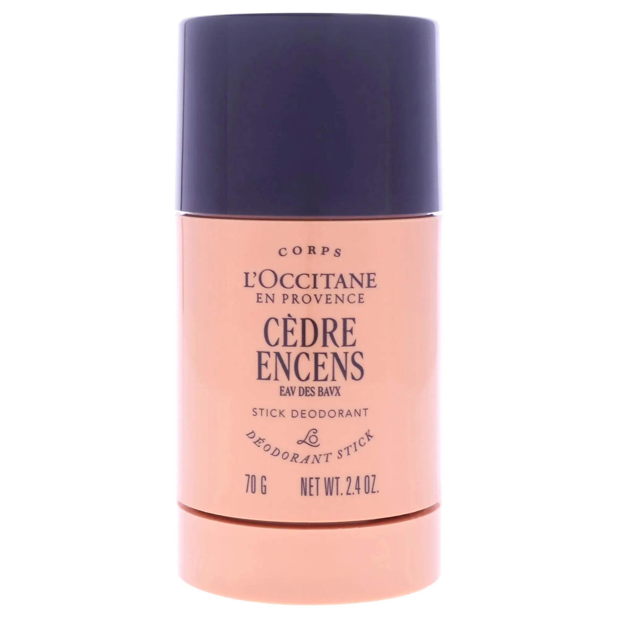 L'Occitane Bavx Scented Cedar Incense Aroma Deodorant Stick for Men - 2.4 oz, Daily Use, Apply Daily