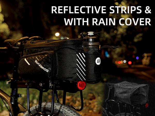 ROCKBROS Bike Rack Bag 13L Maximum Capacity