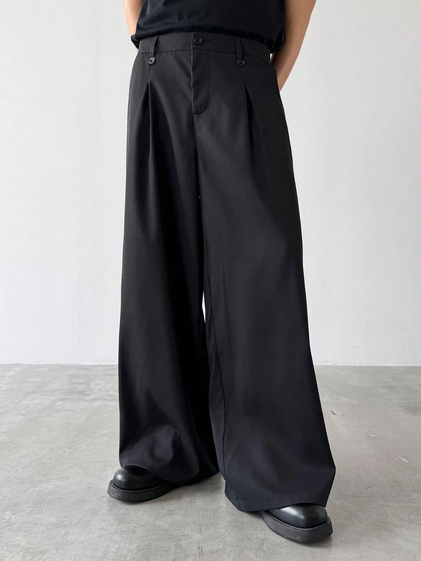 loose black dress pants DGKaxiyaHM Men No Iron Premium Baggy Dress Pants Basic Slim Solid Color  Casual Trousers Loose Straight Leg Business Trouser (Black,4X-Large) at  Amazon Men's Clothing store