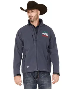 Men's Cowboy Hardware Viva Mexico Softshell Jacket - 192156-430