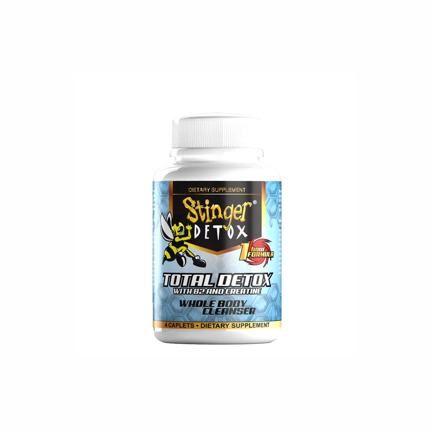 Whole Body Cleanser 1HR. Caplets Detox Capsules Natural Wellness Boost