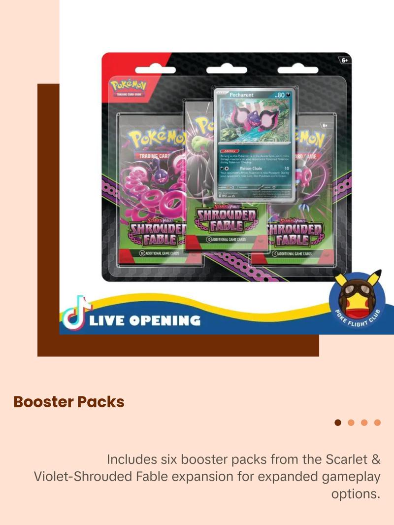 Pokemon English SV6.5 Shrouded Fable Booster and Collection Box CARDS LIVE OPENING Pokemon English SV6.5 Shrouded Fable Booster and Collection Box CARDS LIVE OPENING