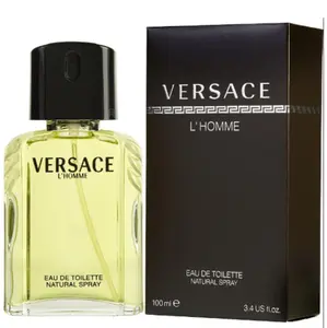 Versace L'Homme for Men Eau de Toilette Spray, 3.4 Ounce