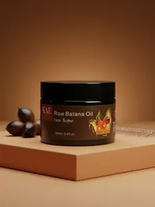 KAE Raw Batana Oil Hair Butter - Rich Creamy Moisturizer for Dry Hair Nourishing Softening Formula with Natural Butters Enhances Shine & Manageability for All Hair Types
