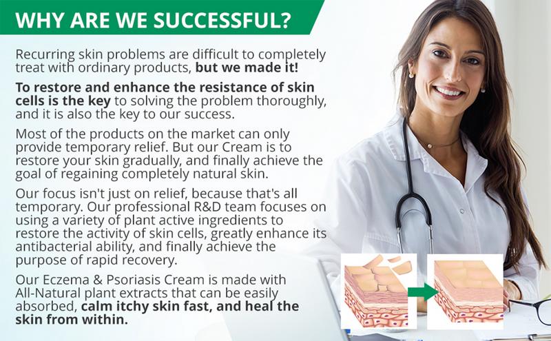 SanNuo Psoriasis & Eczema Cream - Natural Herbal Ointment for Itch Relief, Dry Skin & Sensitive Skin - Soothing & Hydrating Treatment - 30g  body glaze Therapeutic  Healthy