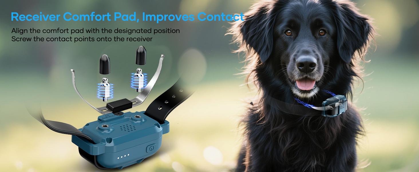 Jugbow Dog Training Collar - 3/4 Mile Dog Shock Collar with Remote for Large Medium Small Dogs, Rechargeable IPX8 Waterproof E-Collar with 99 Blunt Stimulation Levels, Tone or Vibration Mode, LED Light & Security Lock T-100 Jugbow Dog Training Collar - 3/4 Mile Dog Shock Collar with Remote for Large Medium Small Dogs, Rechargeable IPX8 Waterproof E-Collar with 99 Blunt Stimulation Levels, Tone or Vibration Mode, LED Light & Security Lock T-100