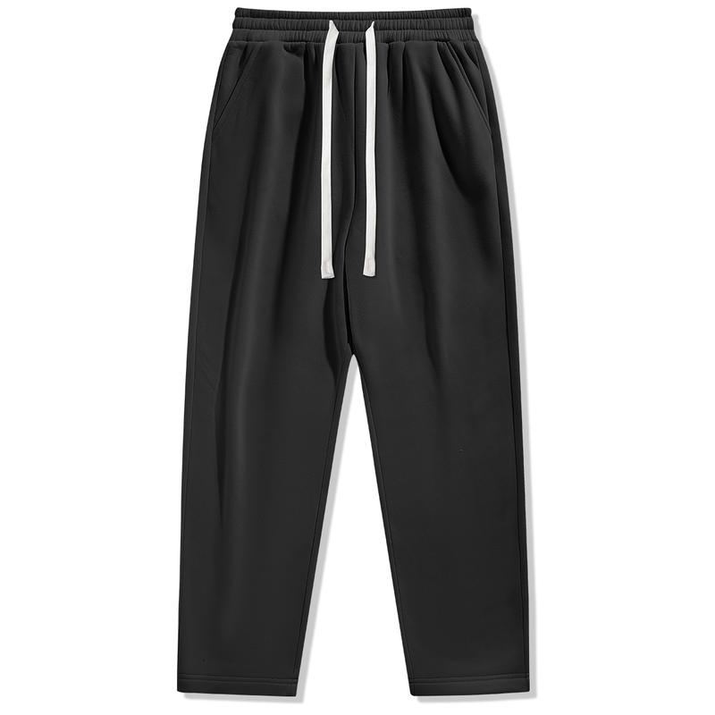Lightweight casual pants for teens and adults, comfortable year-round, machine washable, regular fit, solid color joggers, everyday comfort wear, sporty style, comfortable to wear