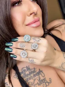 Shotgun Bullet Shell Stretch Ring - 3 COLORS