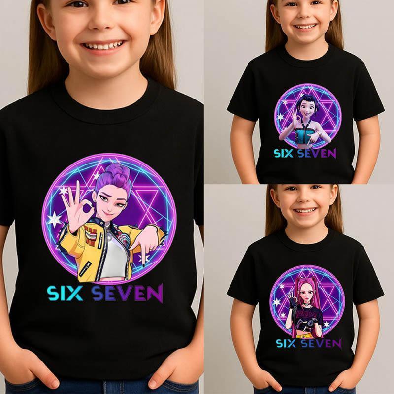 Huntrix Kpop Demon Hunter Six Seven 67 Meme Shirt, Funny Cool Rumi Zoey ...