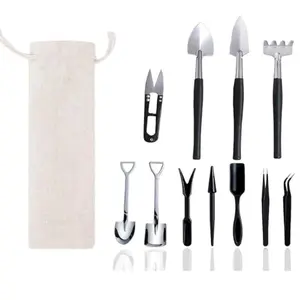 12 Pcs Succulent Tools Set Mini Transplanting Garden Tools Kit for Indoor Gardening Flower Pot Cactus Care - Home Improvement.