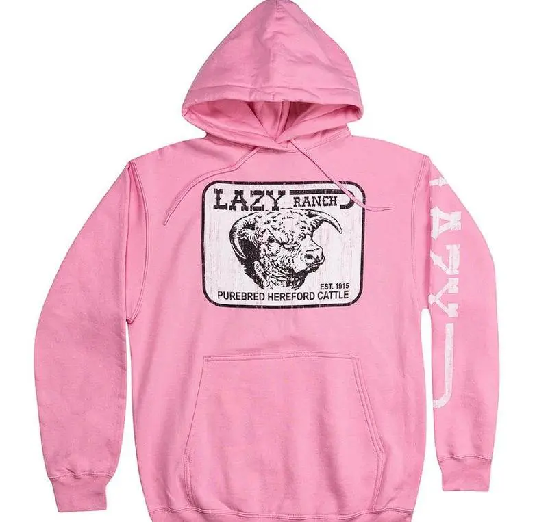 Lazy J Ranch Willow Cattle Headquarters Pullover Hoodie
