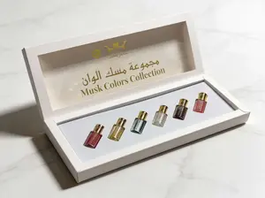 Hamil Al Musk | Musk Color 6pc Set | Unisex Fragrance | 12 ML | Pure Concentrated Oil | Sweet - Fruity & Musk