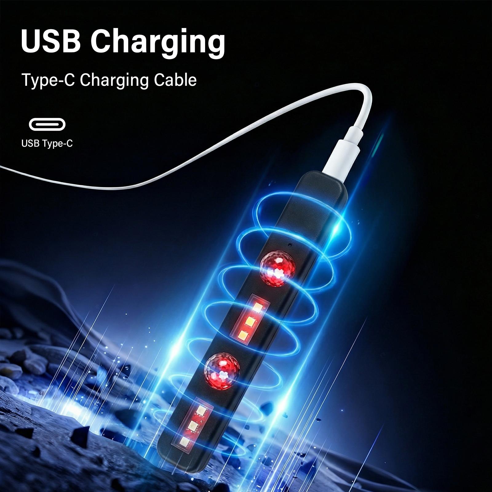 Car Foot Atmosphere Light Car LED Lights, Smart Car Interior Lights with App Control, RGB Lights with DIY Mode and Music Mode, 2 Lines Design LED Lights for Cars with Car Charger, 12V Car Accessories Carconversion