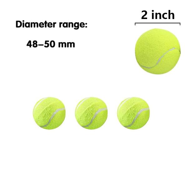 Automatic Dog Ball Launcher with 3 Mini Tennis Balls (2 Inch), 3 Adjustable Distances, Small & Medium Dogs Interactive Toy for Indoor Outdoor Play Durable Chew