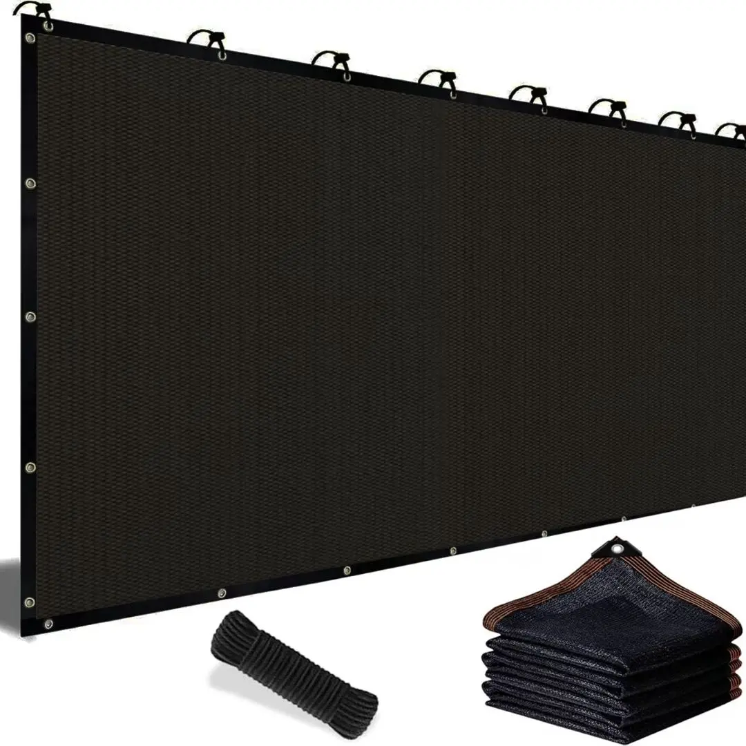 Patio Sun Shade, 10x13ft 90% Blackout UV-Resistant Mesh Sunshade Canopy with Reinforced Rivets, Adjustable Cantilever Airflow Net, Portable Outdoor Shelter for Patio Furniture, Greenhouses | Summer Camping Essential, Gardening