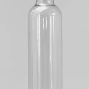 JUMIC STORE Plastic Bottles & Screw Caps, Clear, 750ml - Pack of 12