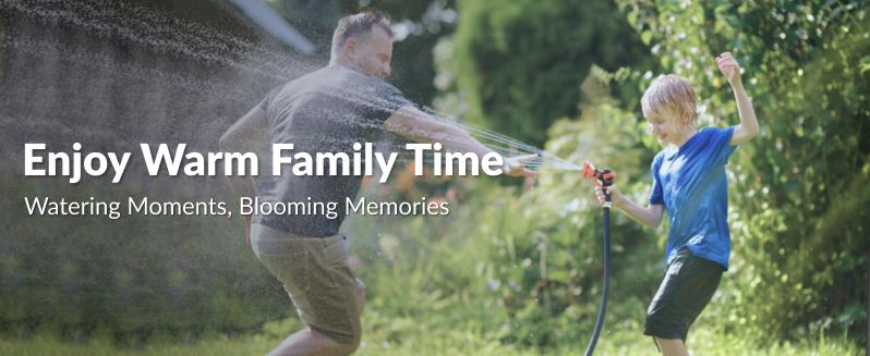 Giraffe Tools Retractable Garden Hose Reel 90ft Garden Water Hose Reel with Metal Bracket, Automatic Rewind System, 3-layer-hybrid hose, Lock at any lenghth Tangle-Free Kink-Free, 9-Pattern Nozzle, 180° Swivel Bracket Wall-Mounted