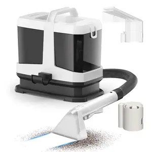 PUNOMO B400 Steam Portable Carpet Cleaner Machine 16KPA Powerful Suction for Home Sofa Couch Car Interior Deep Stain Removal 1600ml Tank Self-Cleaning Dual Brush Heads