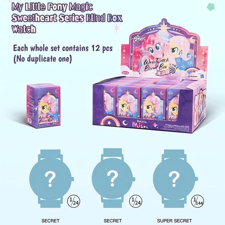 My Little Pony Magic Sweetheart Series Watches – Cute Character Design High-Quality Quartz, Collectible Blind Box Ideal Holiday Gift for Fans & Girls My Little Pony Magic Sweetheart Series Watches – Cute Character Design High-Quality Quartz, Collectible Blind Box Ideal Holiday Gift for Fans & Girls