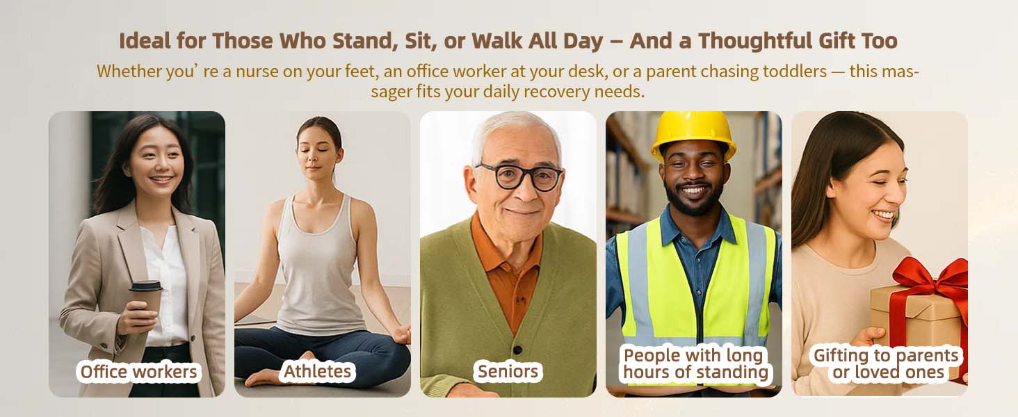 Professional Handheld Massager for Muscle & Lymphatic Support - Rechargeable Device with Heat & Vibration for Full-Body Care on Neck, Back, Arms, Waist, Belly & Legs, Portable White Gift Professional Handheld Massager for Muscle & Lymphatic Support - Rechargeable Device with Heat & Vibration for Full-Body Care on Neck, Back, Arms, Waist, Belly & Legs, Portable White Gift