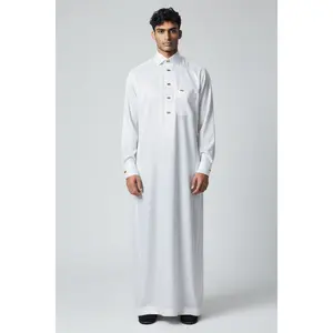 Royal Gold Button Thobe