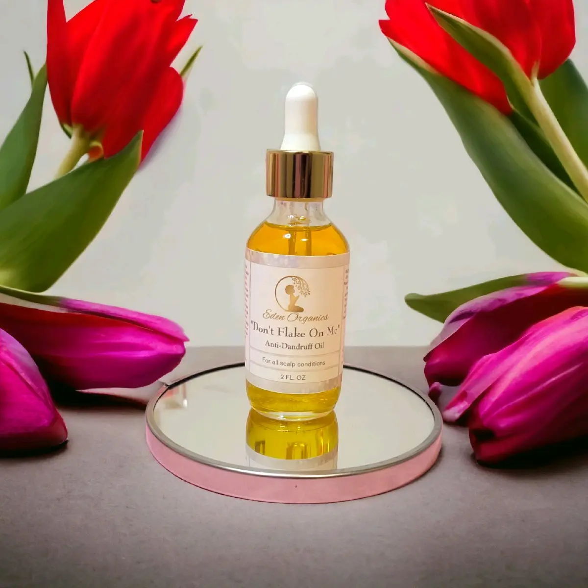 "Don't Flake On Me" | Anti-dandruff | Scalp healing oil | Organic | Hair Nutrition