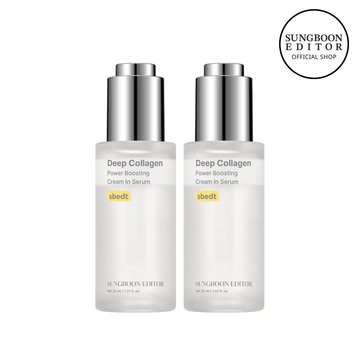 [Sungboon] Volufilline Filler Serum Duo | Gentle, Nourishing &Comfort Korean Skincare Moisturizer for Firming & Hydrating Collagen Bio Peptides Brighten Skin Tones volufiline