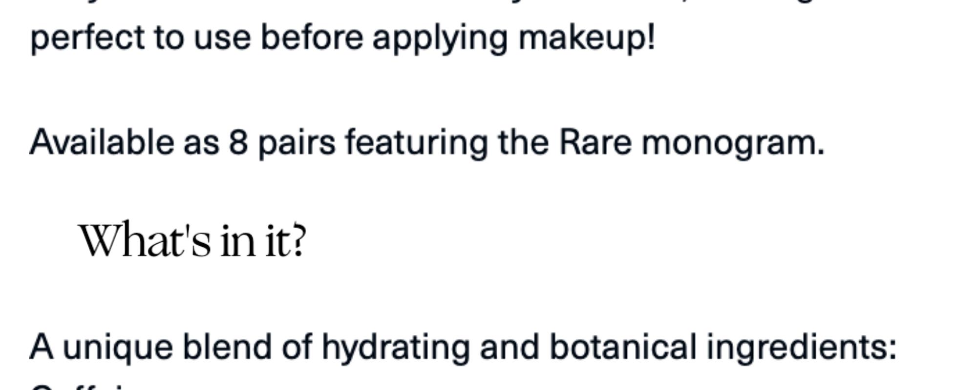 Find Comfort Under Eye Patch Kit