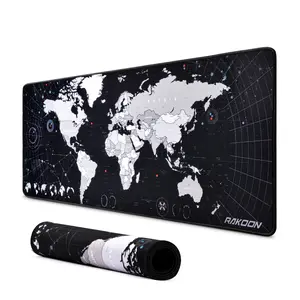 World map Gaming Keyboard Mouse Pad