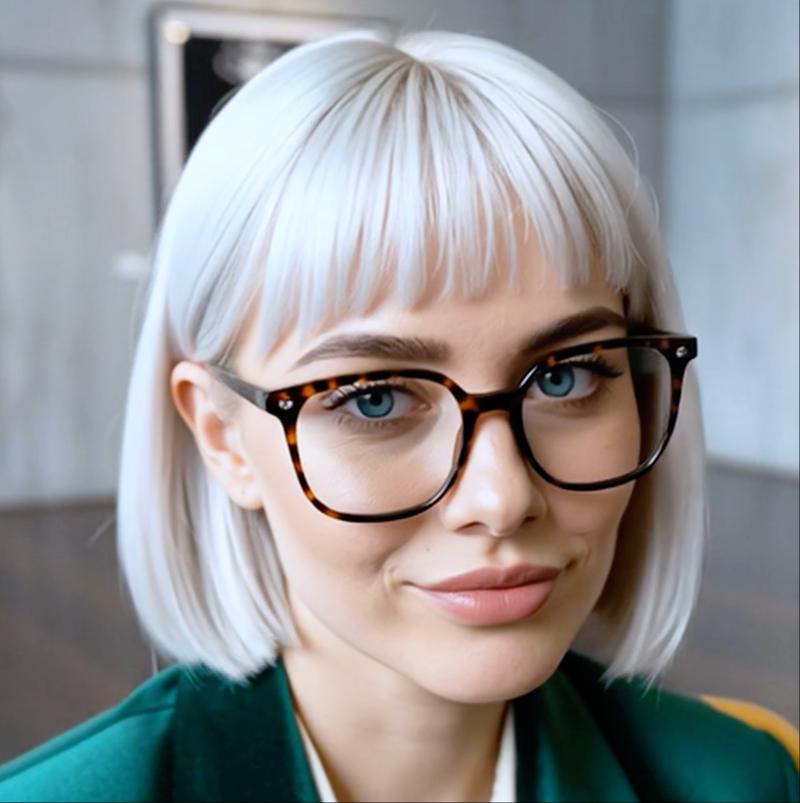 4-Pack Women's Blue Light Blocking Glasses Anti-Round Face Eyewear Set 4 Fashion Frame Colors Internet Celebrity Style Windproof No-Makeup Essential Leopard Pattern Eyeglasses