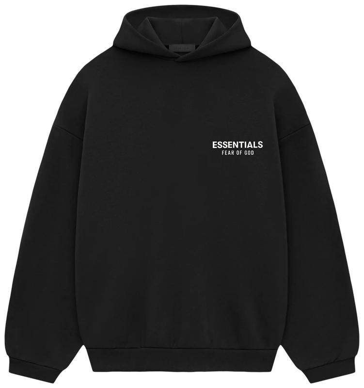 Fear of God Essentials Fleece Hoodie FW24 Black