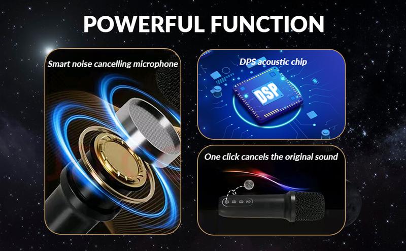 K9 Karaoke Portable Systems Wireless Karaoke Machine Sepaker,IPX4 Waterproof Wireless Speaker,100W Loud Deepbass Speaker for Indoor,Outdoor,Camping,Beach,Green