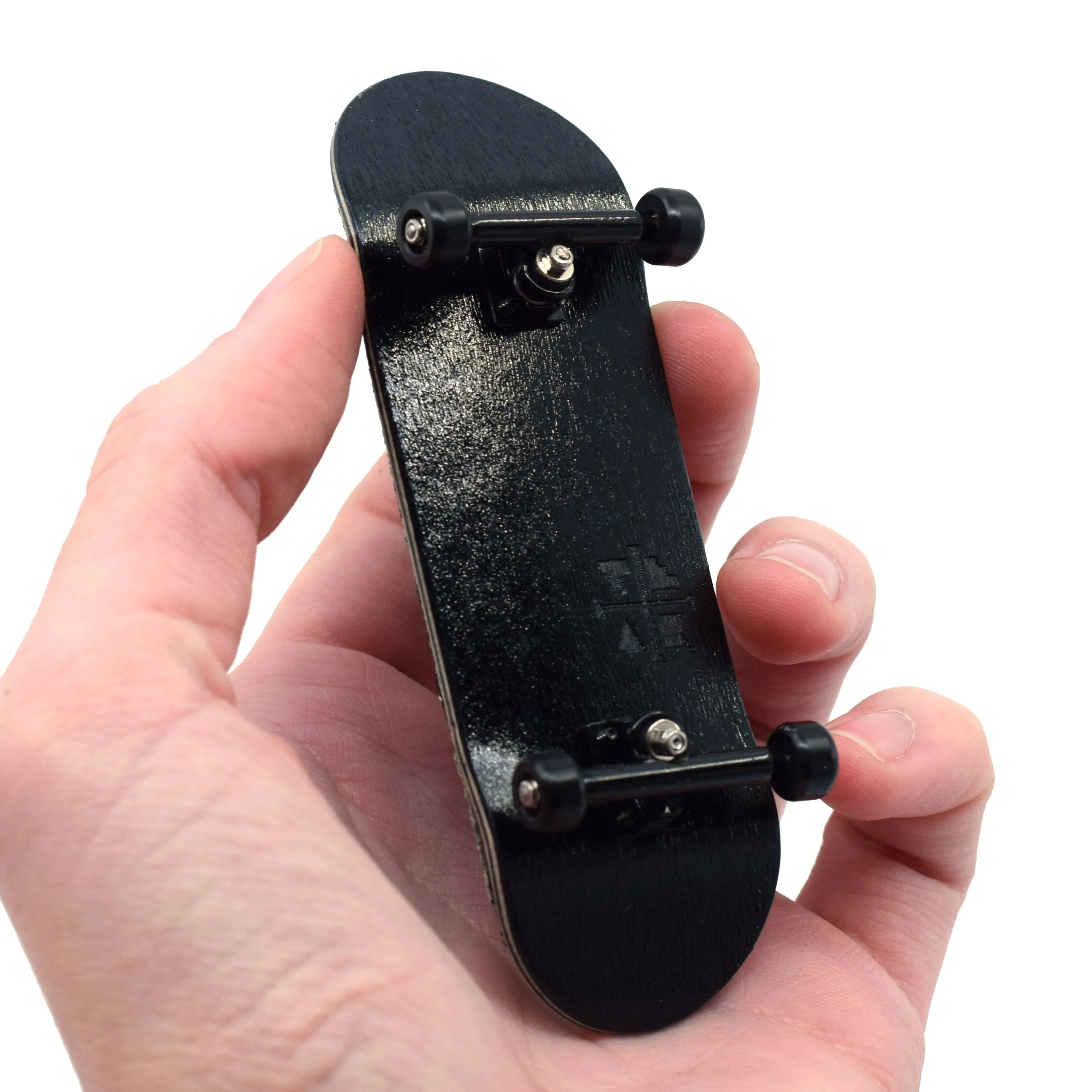 34mm Prolific Gen2 Fingerboard Complete - "All Blacks" Colorway - Gen2 Prodigy Trucks + Pro Duro Bubble Bushings