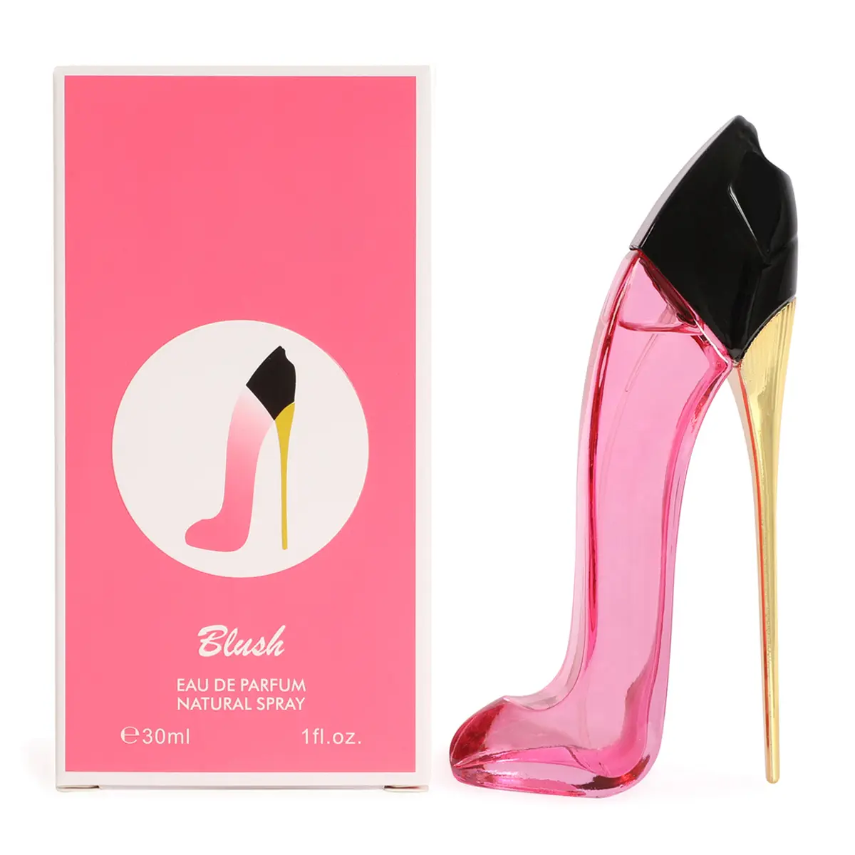 Royal Fragrance Fantasy Girl Blush Mini Perfume for Women Eau de Parfum 30 ml Travel Size High Heel Bottle