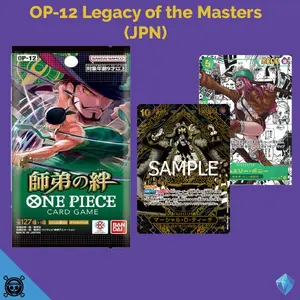 OP-12 Legacy of the Masters (JPN) Booster Box Live Opening