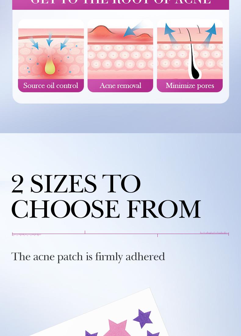 【156PCS】Star Shaped Hydrocolloid Acne Patch,Suitable for All Skin Types,Waterproof Acne Cover Patches, Repair and cover acne blemishes,Blemish Patches,Alcohol-Free Sensitive