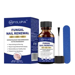 FOLUPIA Toenail Fungus Treatment Extra Strength, Antifungal Solution For Toenail or  Fingernail, Triple Action Formula for Remove Fungal, Repair and Renewal Damaged Nails,
