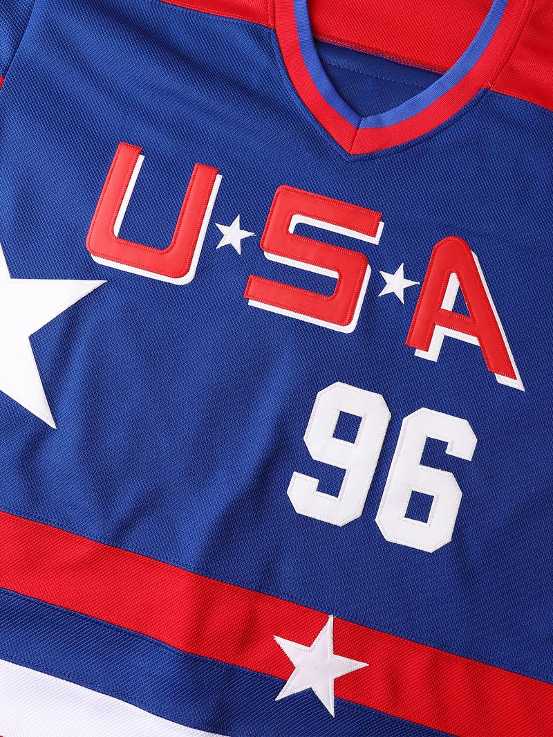 Men Mighty Ducks Jersey #33 Bombay #96 Conway #99 Banks Jersey,Movie Ice Hockey Jersey for Men Christmas gifts UglySweater