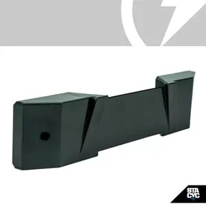 REPLACEMENT FOOTREST INSERT - 16ELITE/18/20EDRIVE, BLACK