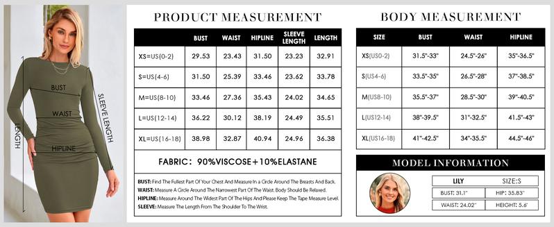 BTFBM Women's Fall Fashion 2025 Long Sleeve Boat Neck Mini Dress - Slim Fit Bodycon Dresses for Casual Wear - Womenswear