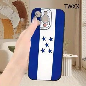 Flag Of Honduras// Elegant Protective Case For IPhone16promax, SE4/ 16E, 16 15Pro 14PLUS 13 12Pro 11 Pro Max X XSMAX  Galaxy S22 S23, S24, S23ULTRA. S25. It Is An Ideal Gift For Easter, Valentine's Day And Christmas, Accessories, Cellphone, Casing, Cover