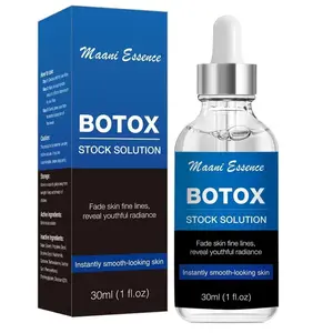Botox Stock Solution , Anti aging Facial serum for face snail mucin