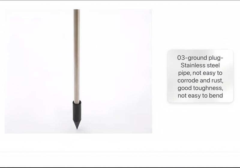 2/4/6pcs Solar Powered 120LED Pole Fireworks Lights, Outdoor Waterproof Garden Lights, 8 Lighting Modes, Patio, Balcony B&B Scenario Camping Party Decoration, Carnival Outdoor Summer Ambient Lights