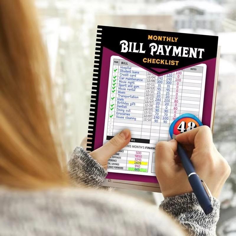 Bill Payment Planner And Organizer: Bill Tracker| Monthly Bill Payment Tracker and Organizer| Bill Planner| 120 Pages and 8.5 x 11 lnches 2| ...| Bill organizer| Bill paying organizer