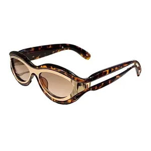 Trendy y2k Sunglasses  Fashion-forward Eyewear UV Protection Stylish Oversized Frames Perfect for Summer, Festivals & Outdoor Adventures Chic & Comfortable 2026 Must-have unisex simple style sunglass